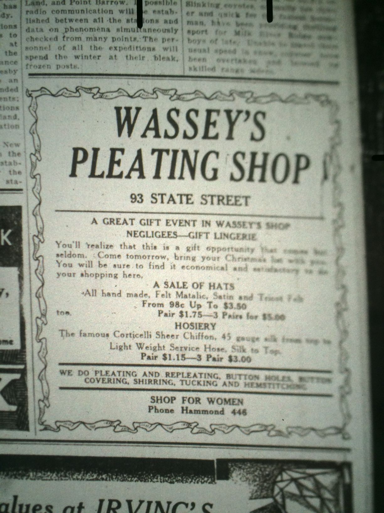 Christmas 1929